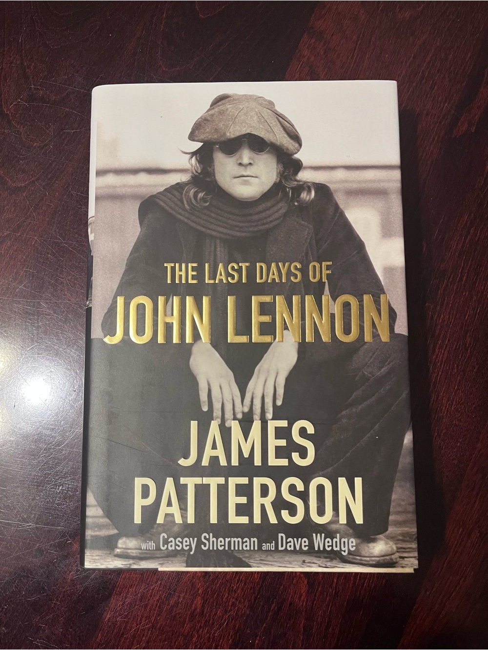 The Last Days of John Lennon by James Patterson - Black & Cream Hardcover